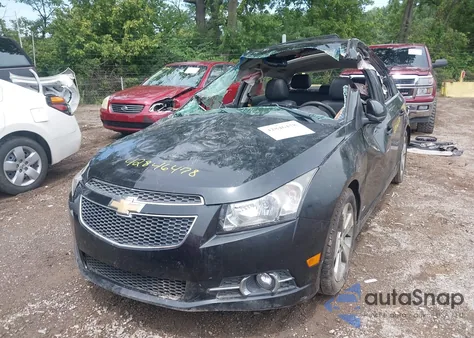 2011 Chevrolet Cruze 2Lt из США, поврежденный, VIN 1G1PG5S96B7258738